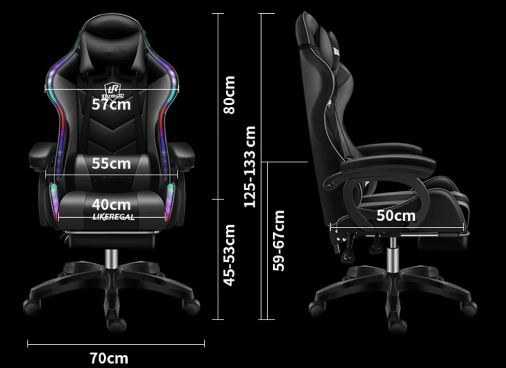 Gaming Chair With Gaming Desk Table - Image 8
