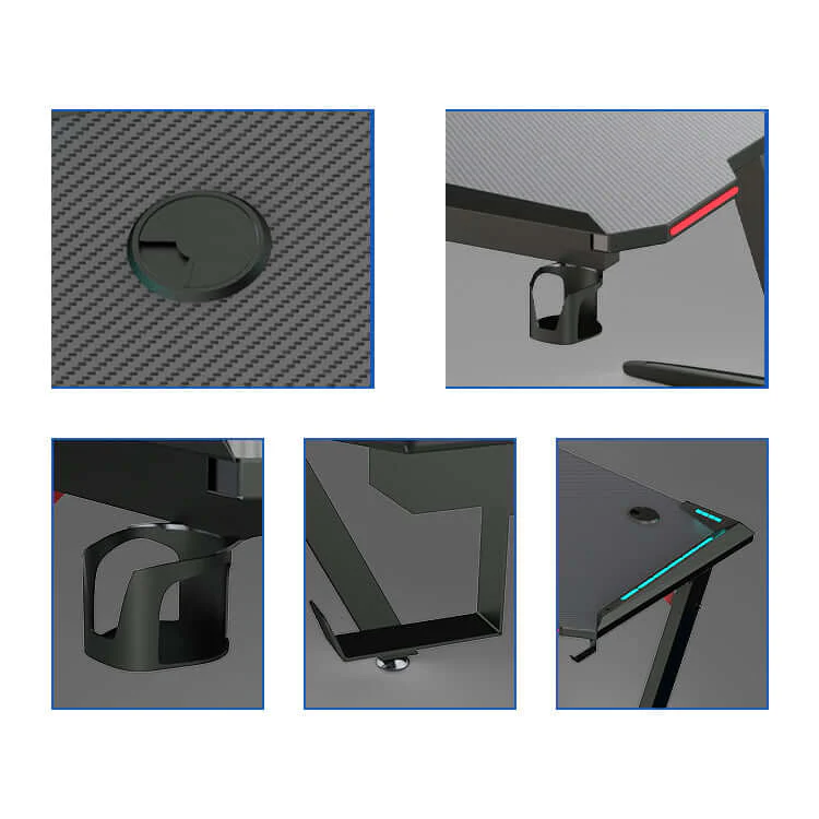 Gaming Desk Table 140CM - Image 4
