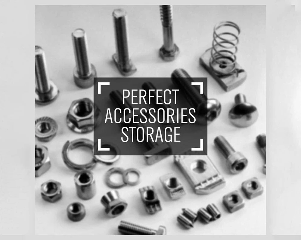 Garage Organiser Parts Rack With 36 Bins - Image 9