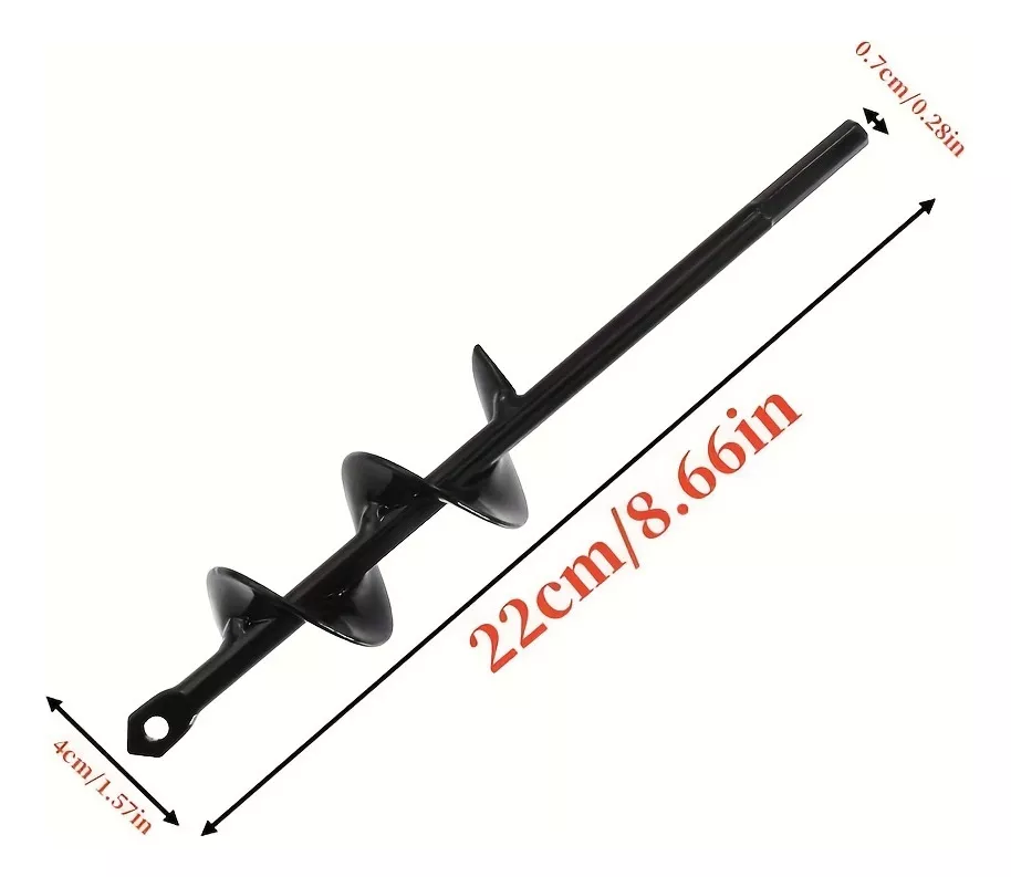 Garden Auger Post Hole Digger 220mm - Image 3