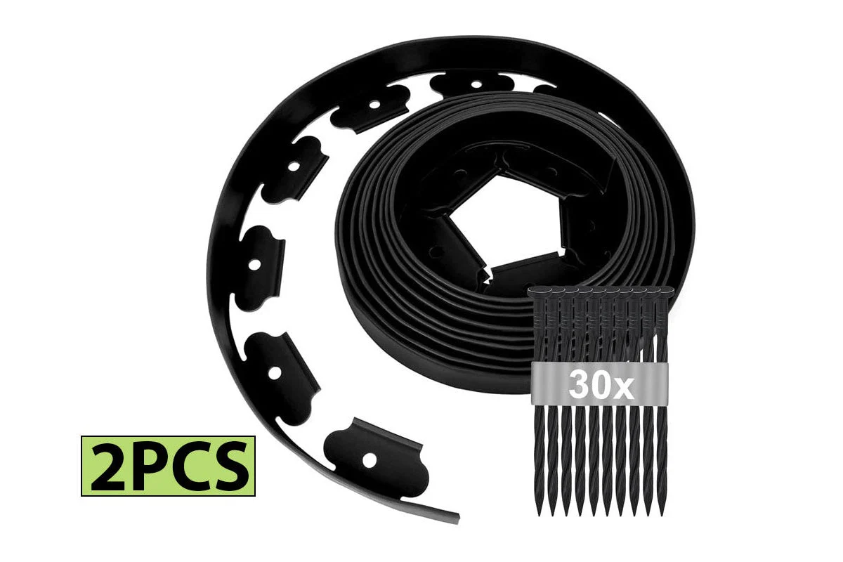 Garden Lawn Edging Landscape Edging 10Mx2PCS - Image 2