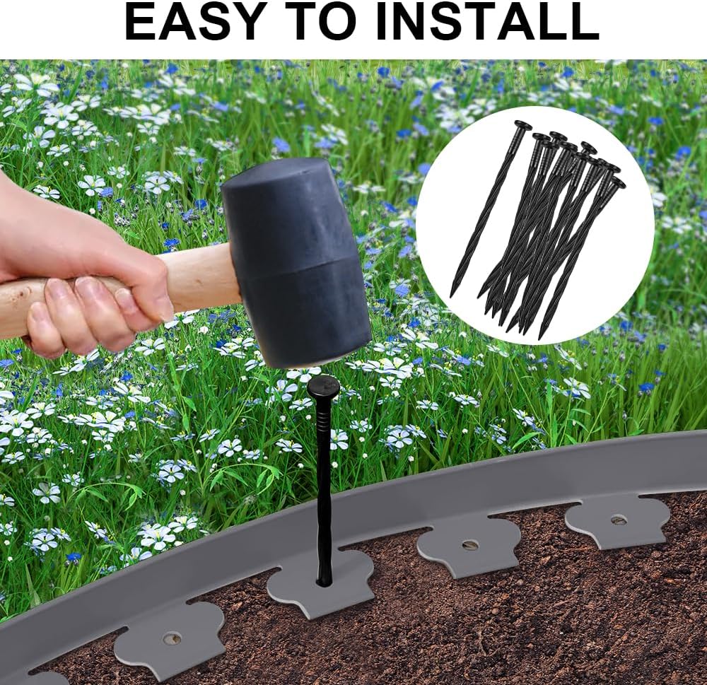 Garden Lawn Edging Landscape Edging 10Mx8PCS - Image 9