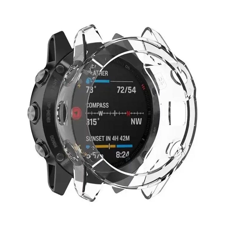 Protective Case for Garmin fenix 6S/6S Pro Series (Clear) - Image 4