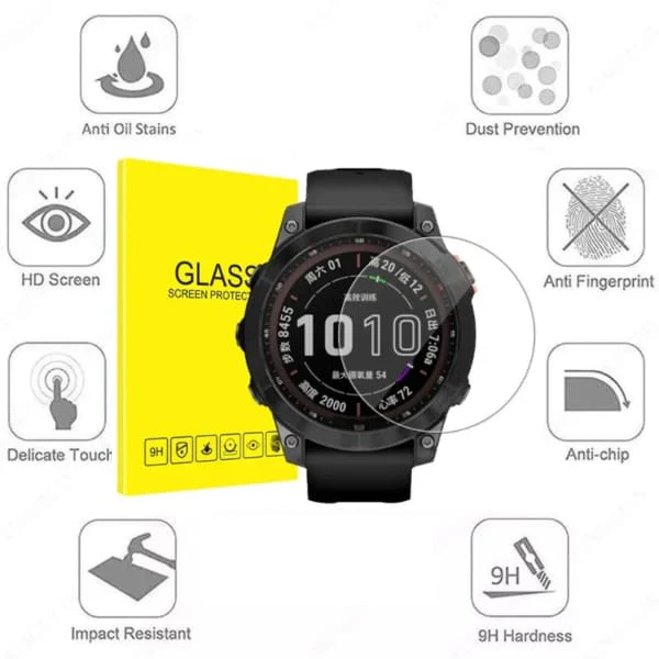 Screen Protector for Garmin fenix 7X/7X Pro Series (51mm) - Image 2