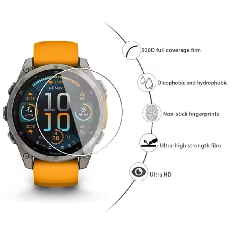 Screen Protectors for Garmin fenix 8 (47mm) Series (Pack of 2) - Image 2