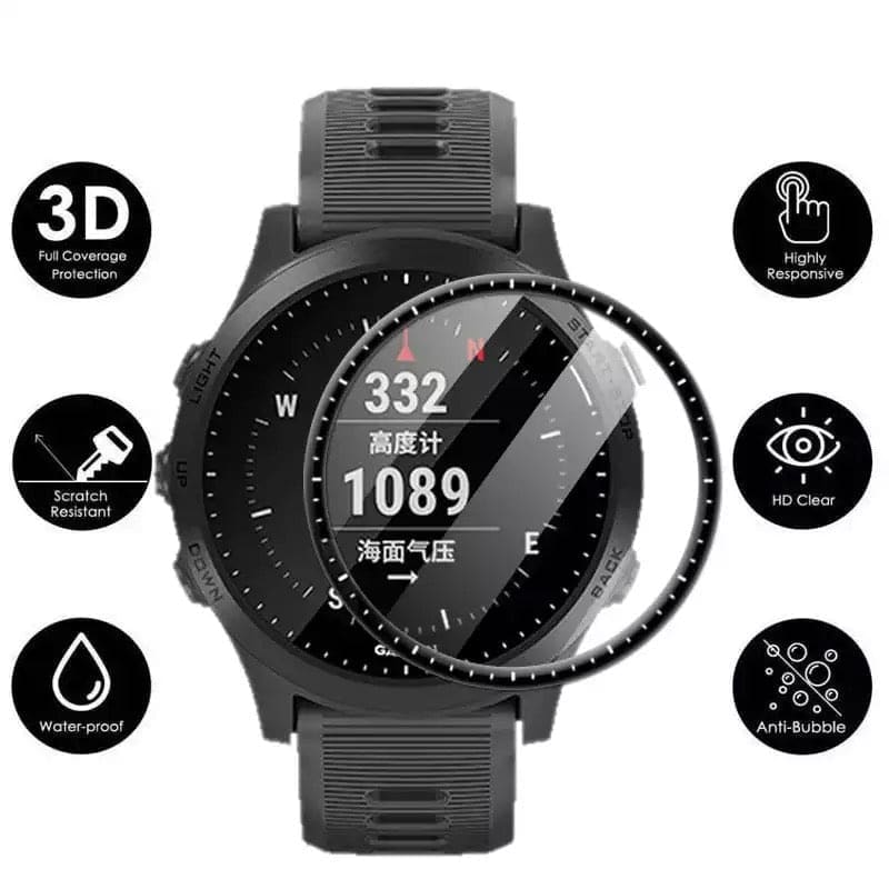 Screen Protectors for Garmin Forerunner 945 LTE (Pack of 2) - Image 3