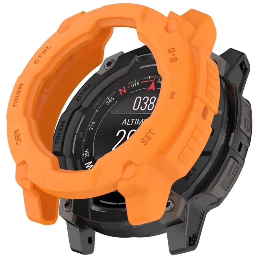 Protective Case for Garmin Instinct E (45mm) (Orange)