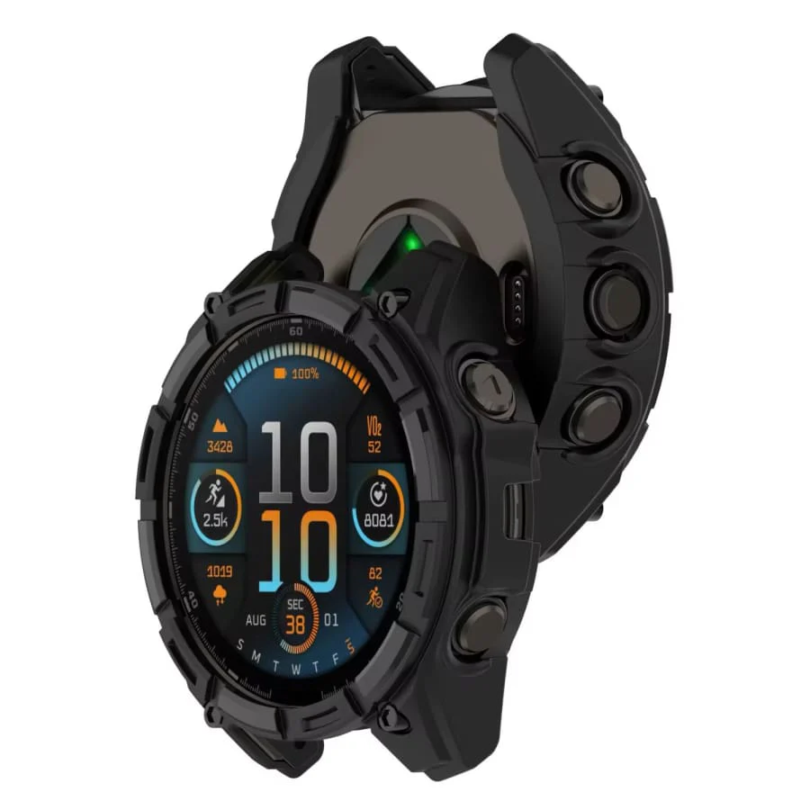 Protective Case for Garmin Tactix 8 (51mm) (Black) - Image 2