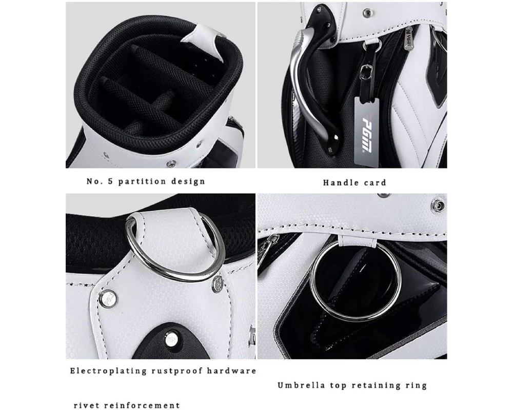 Golf Bag Stand Club Carry Bag - Image 5