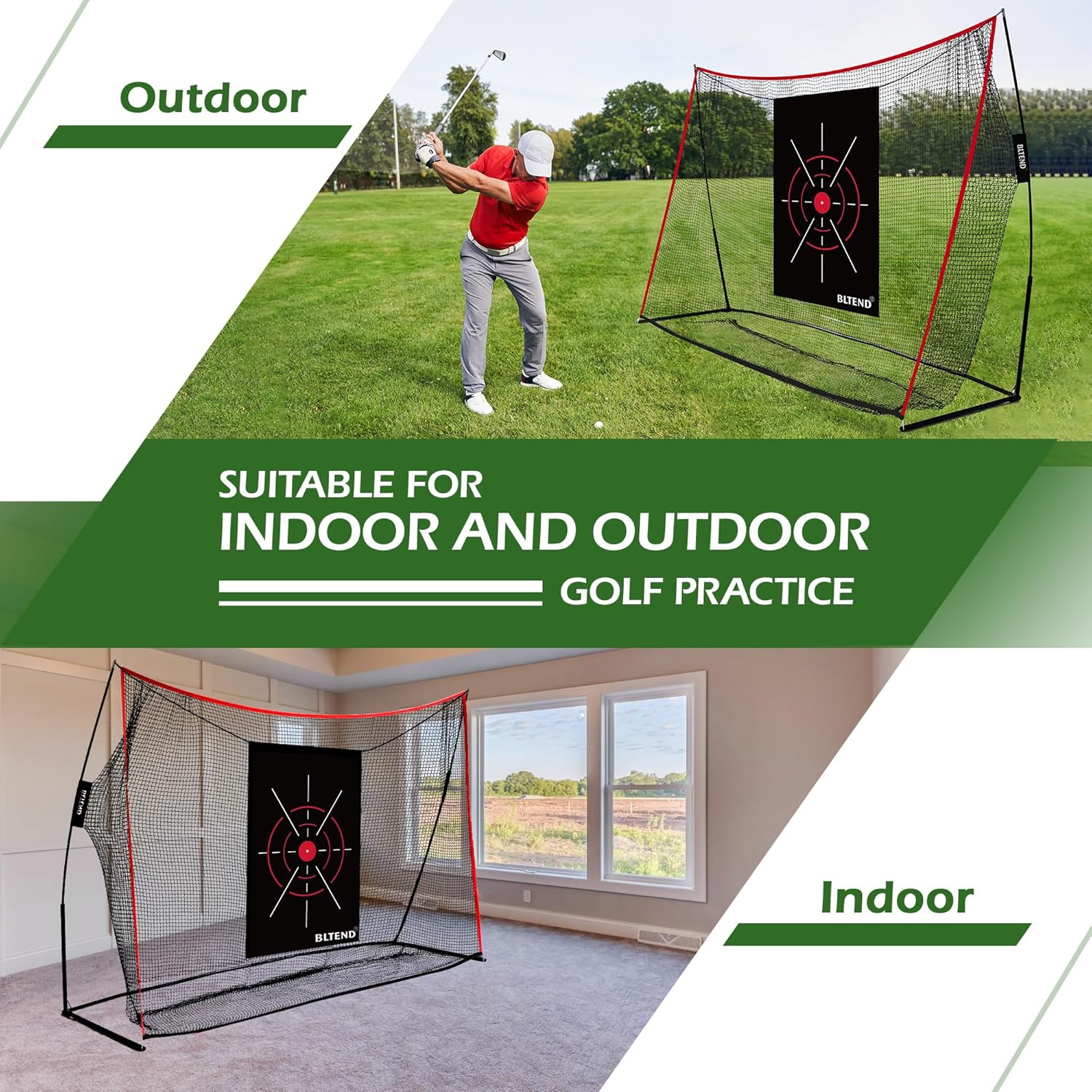 Golf Practice Net 3m - Image 7