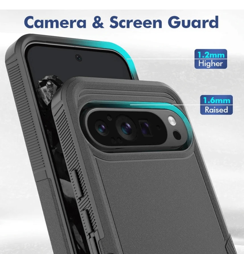 Google Pixel 9 Pro XL Dual Layer Armor Hard Case - Image 3