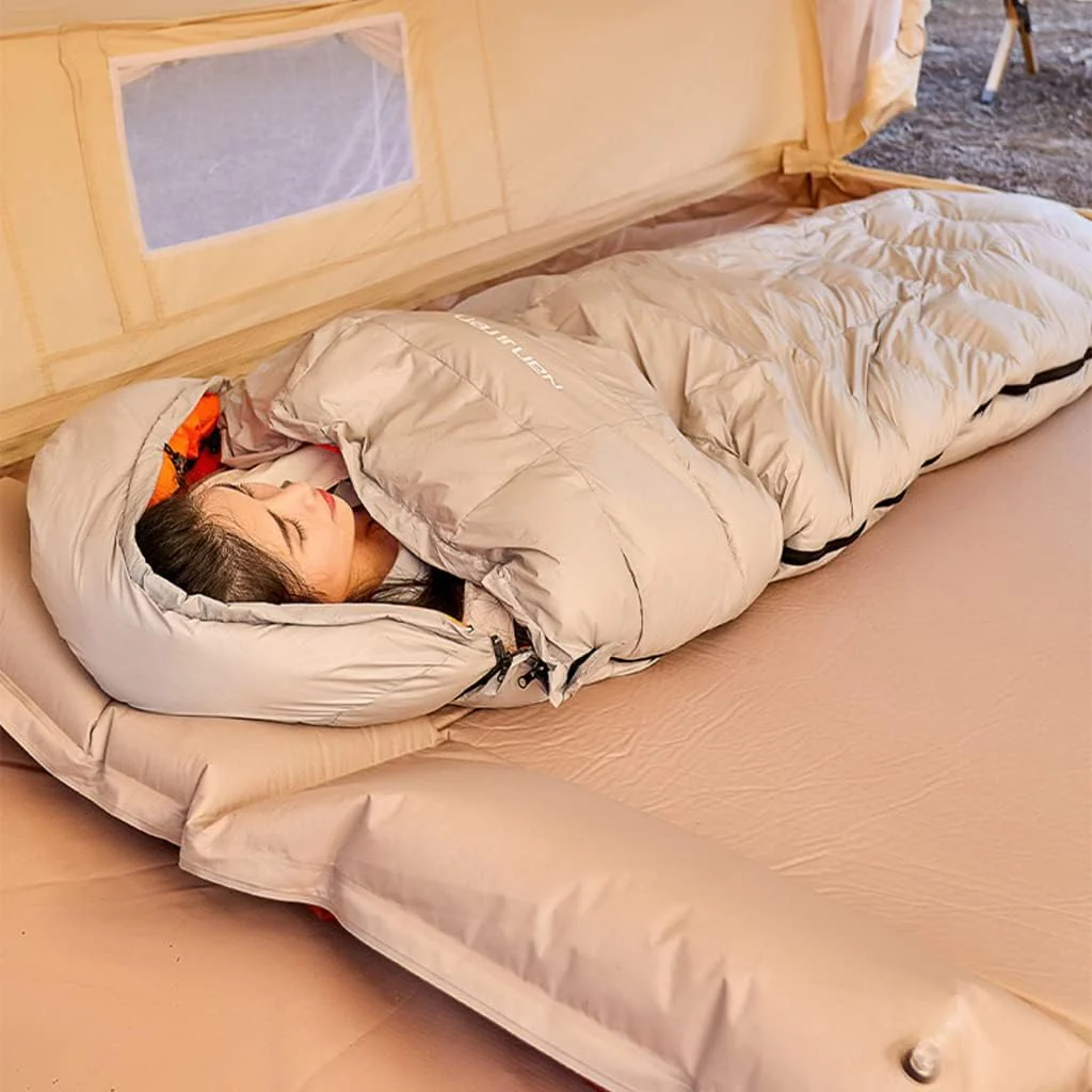 Goose Down Envelope Sleeping Bag – Compact & Lightweight - Image 13