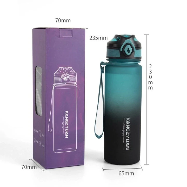 Gradient Color Drink & Water Bottle 650ml - Image 9