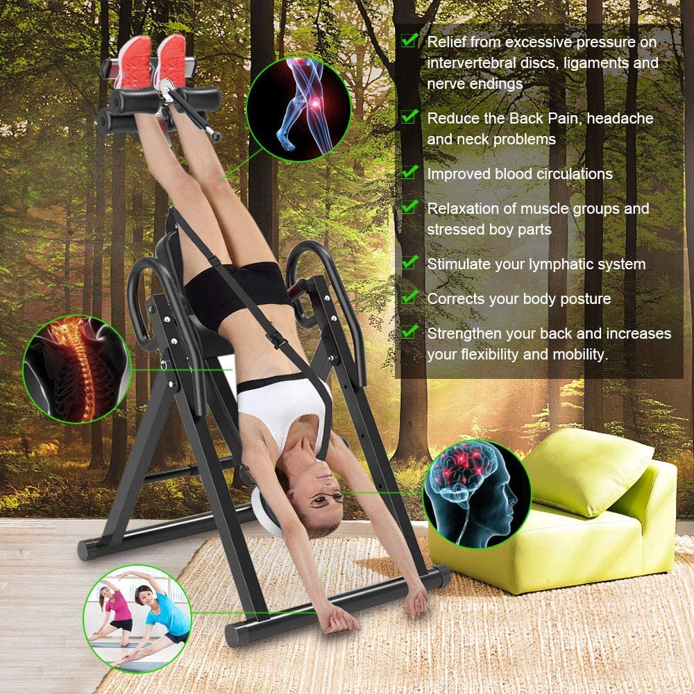 Gravity Inversion Table Heavy Duty Inversion Table - Image 3
