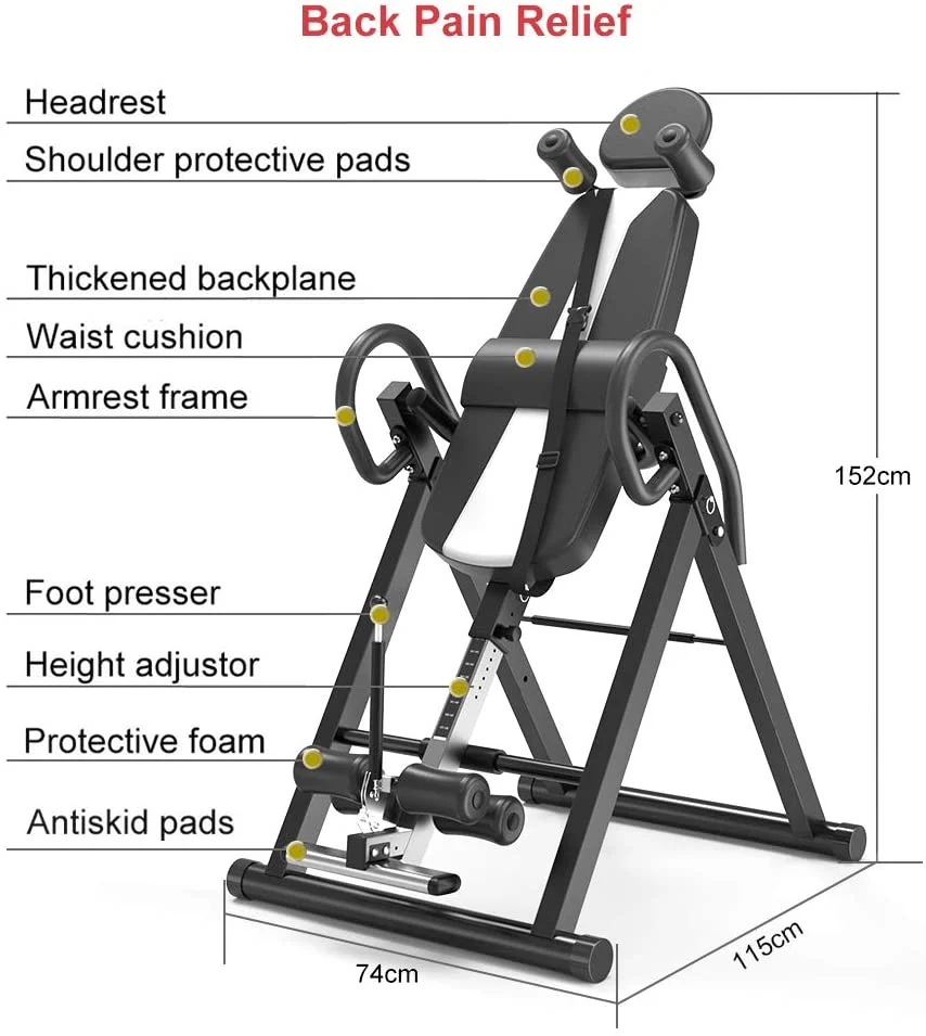 Gravity Inversion Table Heavy Duty Inversion Table - Image 7