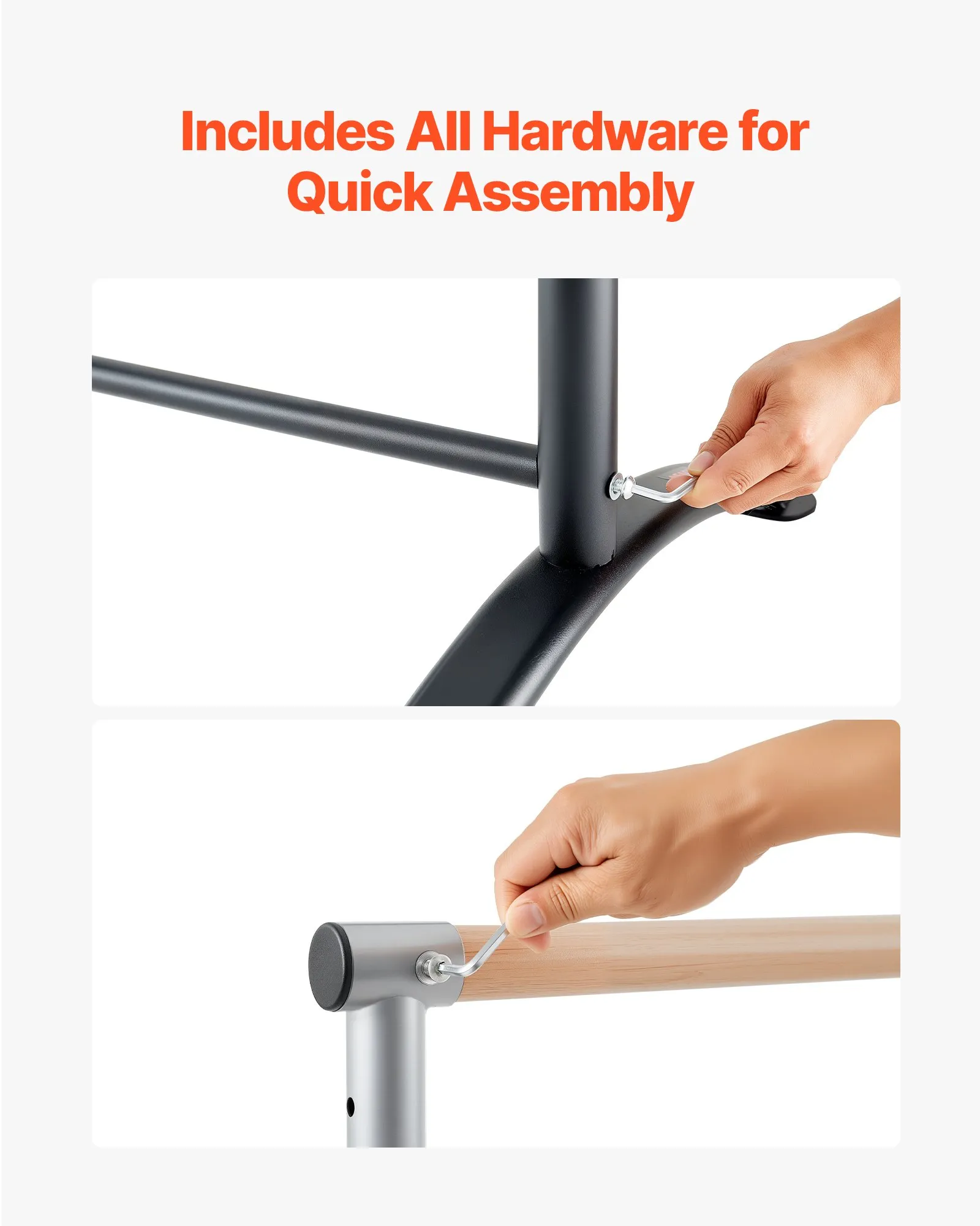 Gymnastic Bar Horizontal Ballet Barre High Bar For Home Gym Training - Image 5