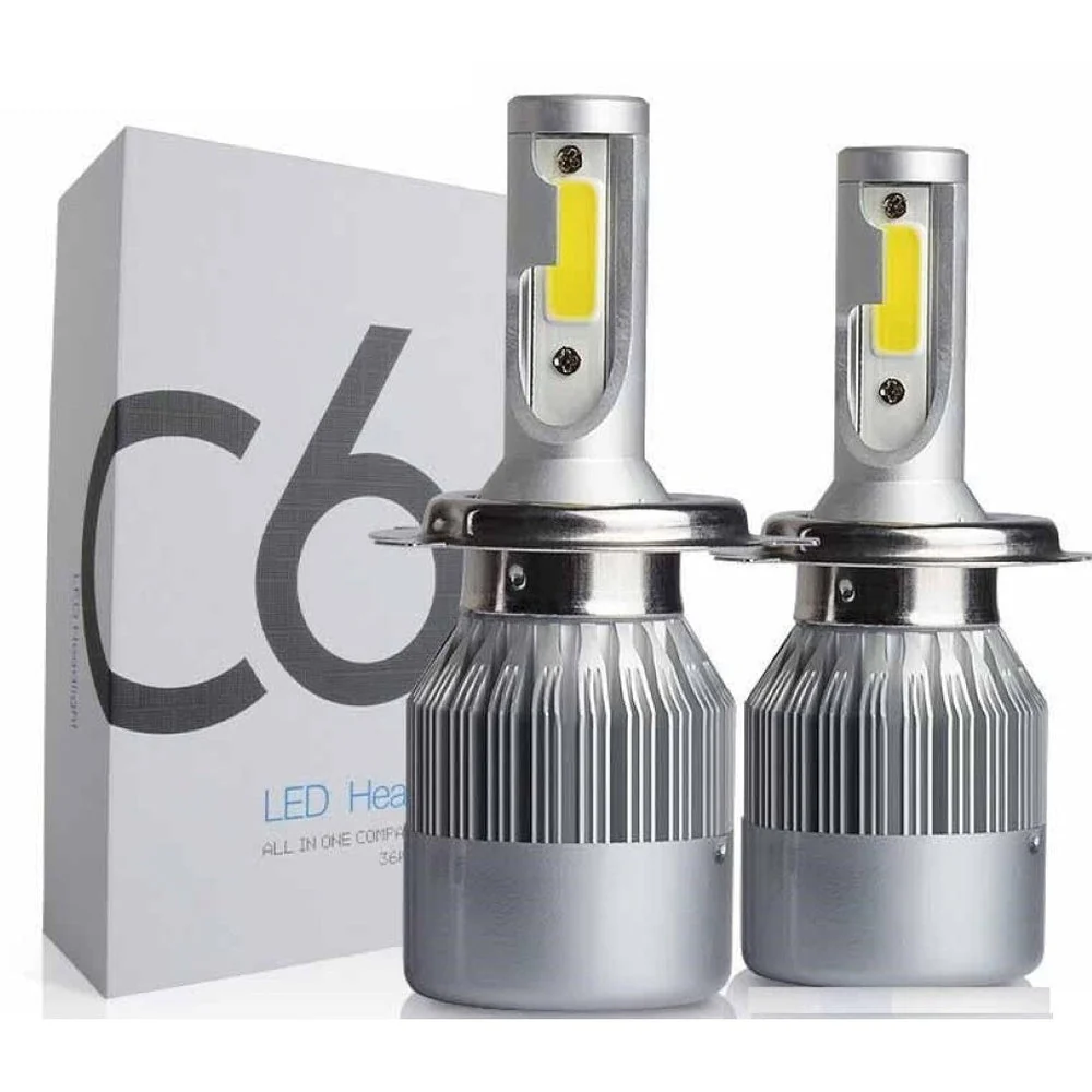 H4 LED Car Headlight Bulbs