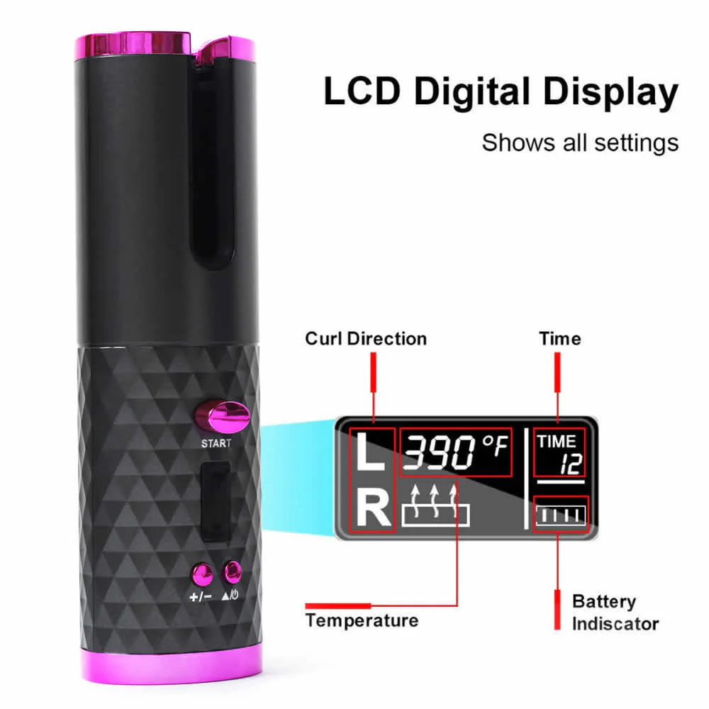 Hair Curler Cordless Automatic - Image 12