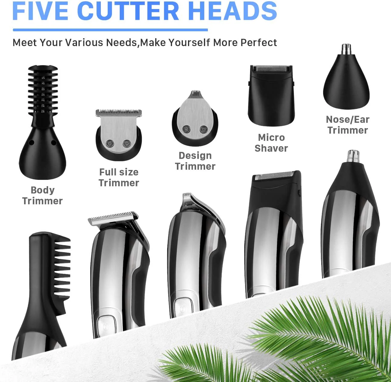 Hair Trimmer Shaver Clippers Cordless - Image 8