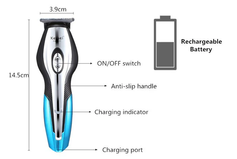 Hair Trimmer Shaver Clippers Cordless - Image 7