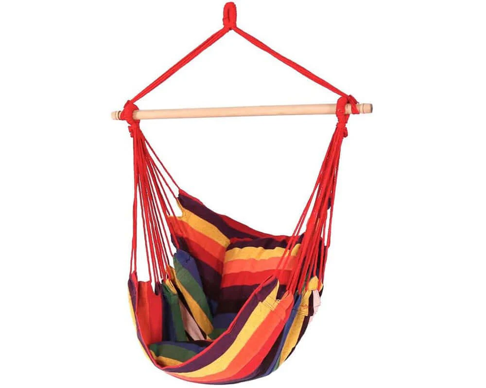 Hammock Swing Chair Hammock Chair Red - Image 6