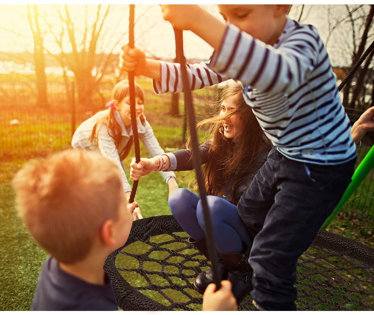 Hammock Swing Hammock Spider Web Swing - Image 12