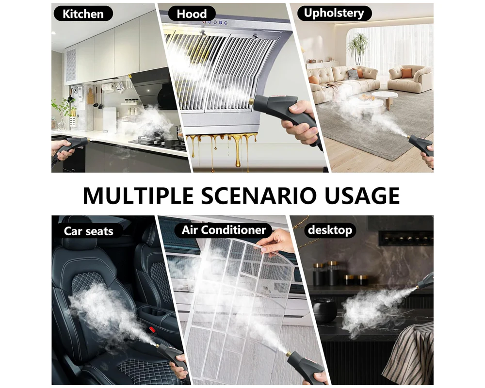 Handheld 2500W Steam Cleaner High Temperature Pressurized - Image 6