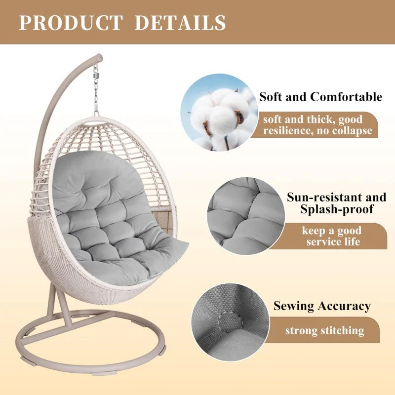 Hanging Basket Hanging Egg Chair Cushions - Image 6