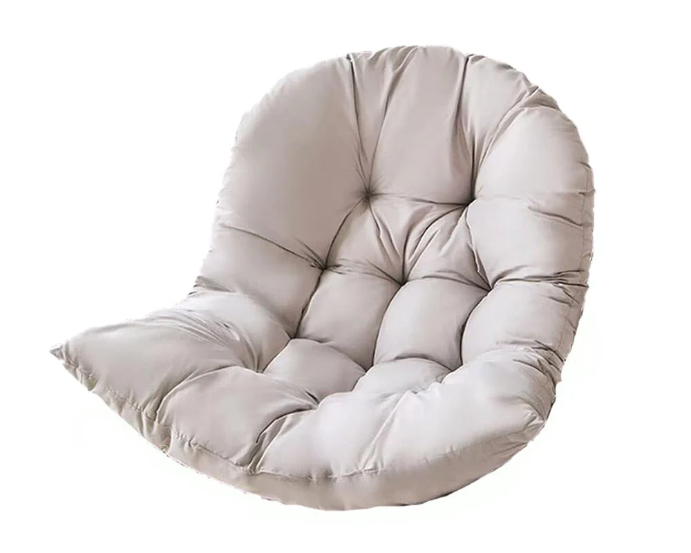 Hanging Basket Hanging Egg Chair Cushions Light Gray - Image 7