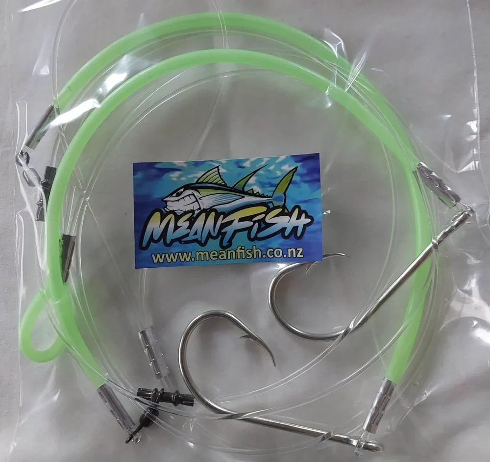 Hapuka (Grouper) 2 Hook Rig 14/0 Ezi Bait Hook - Image 2