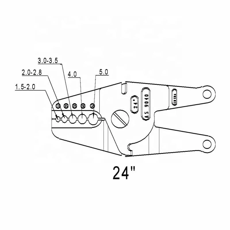Heavy Duty 60cm Bench Crimper Meanfish - Image 4