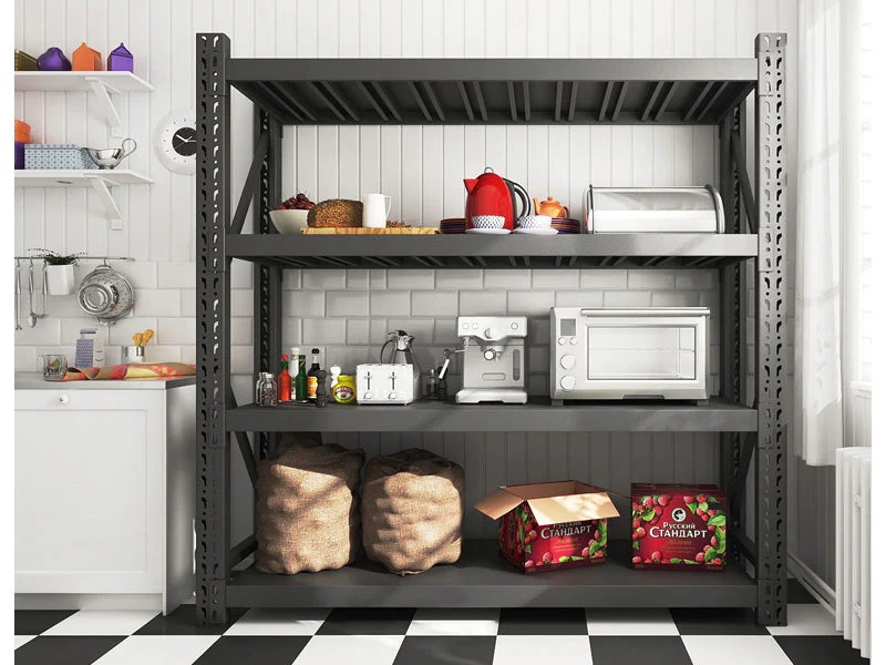 Heavy Duty Storage Shelving Warehouse Shelf Shelves Racking Racks 200*200*60cm Starter/Add-on - Image 4