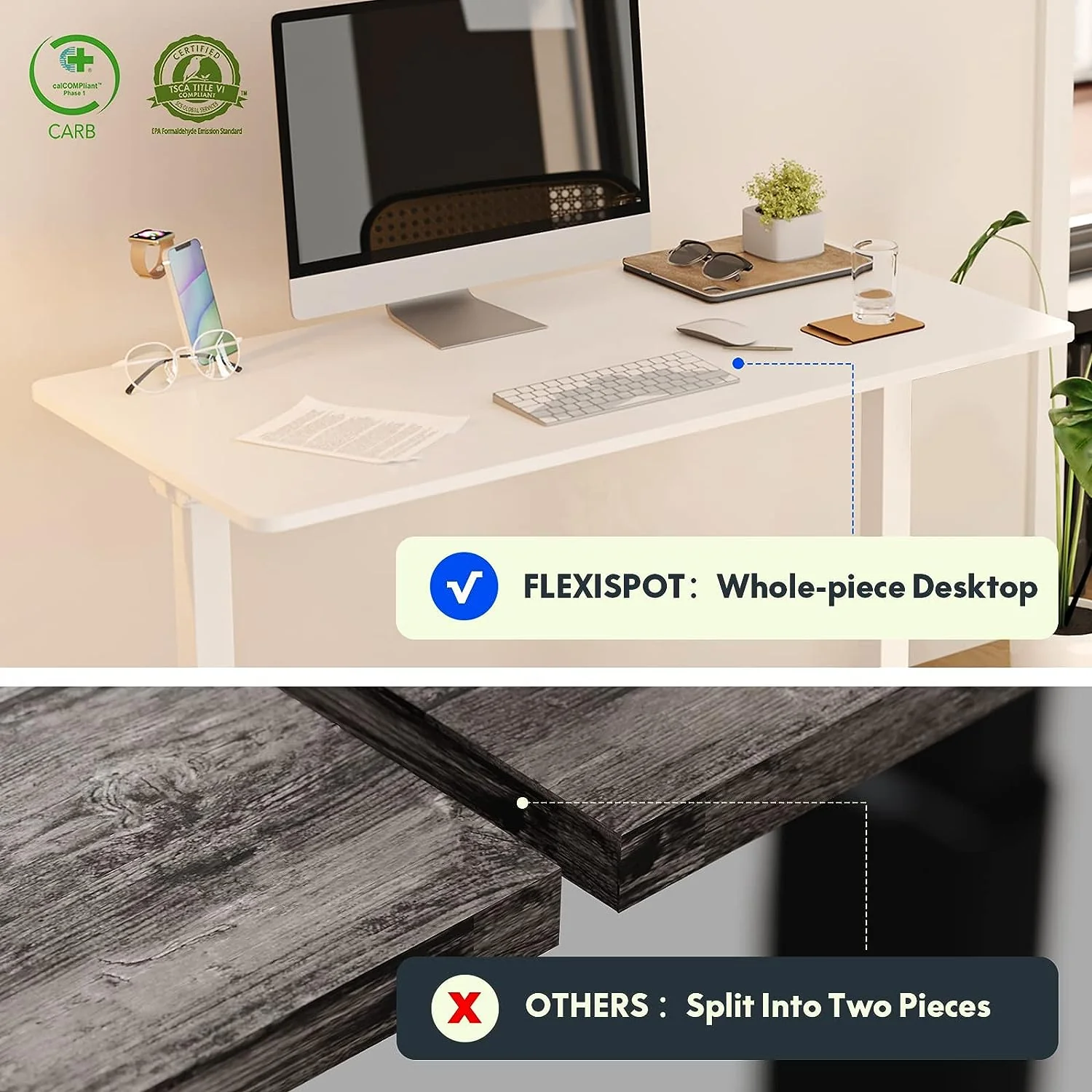 Height Adjustable Desk Table 140CM - Image 5