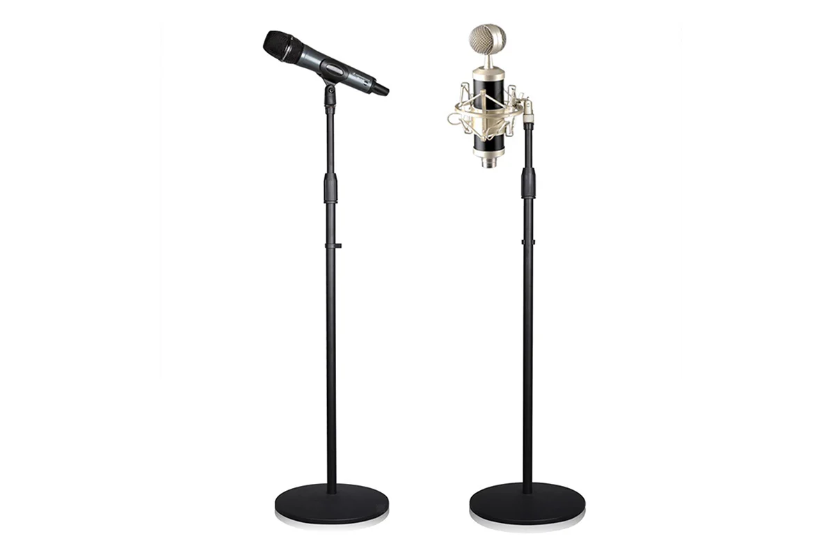 Height Adjustable Tripod Microphone Stand - Image 2
