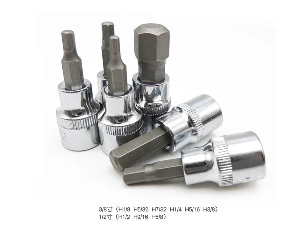 HEX Bit Socket Set - 3/8" 1/2" - Image 6