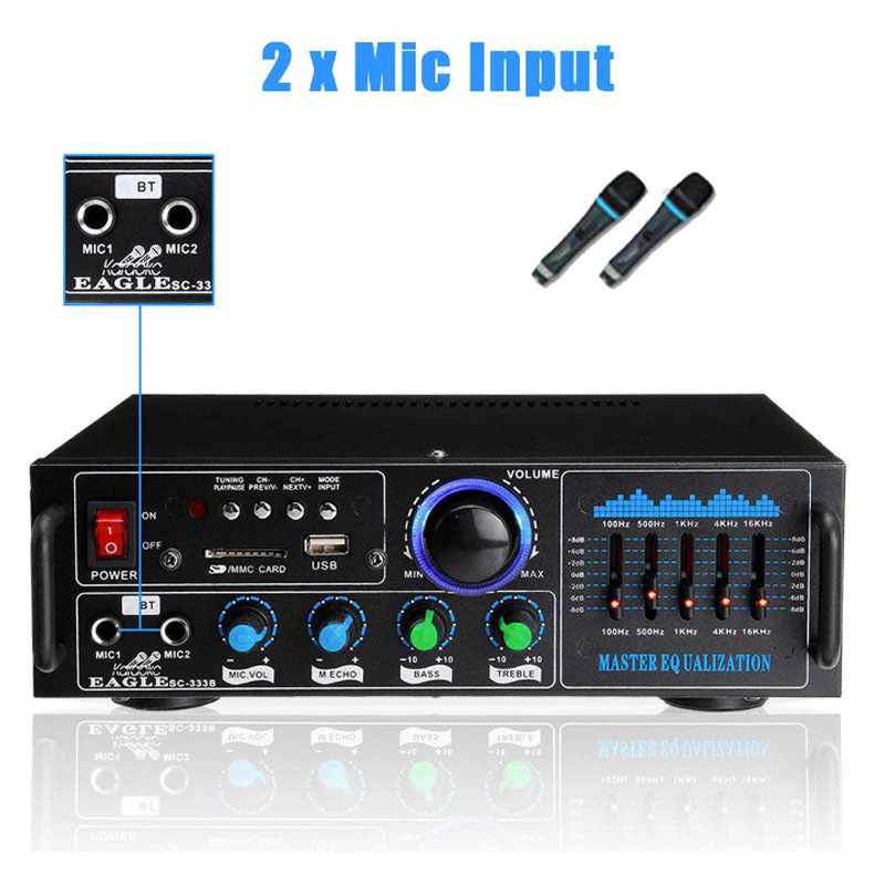 HiFi Stereo Amplifier Bluetooth - Image 6