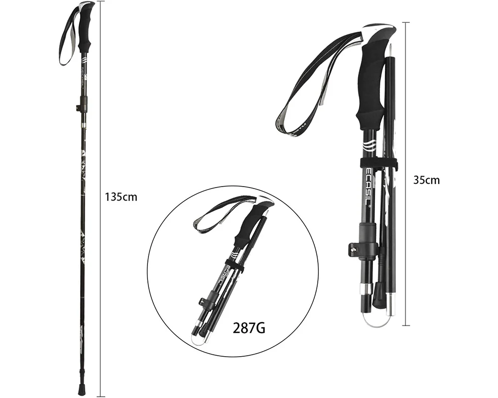 Hiking Trekking Poles Walking Sticks - Image 4