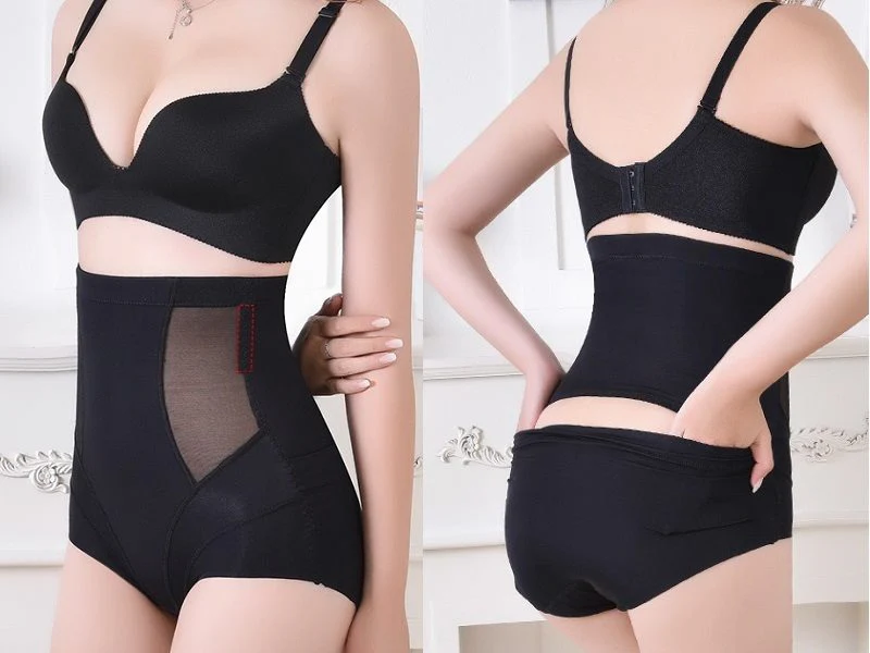 Hip Lift Ladies High Waist Slimming Underwear Body Shaper Tummy Control XXL - Image 2