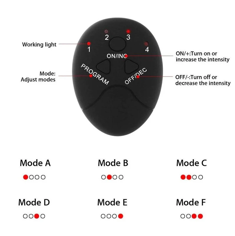 Hip Trainer Muscle Stimulator ABS Wireless Fitness Buttock Butt Massager - Image 8