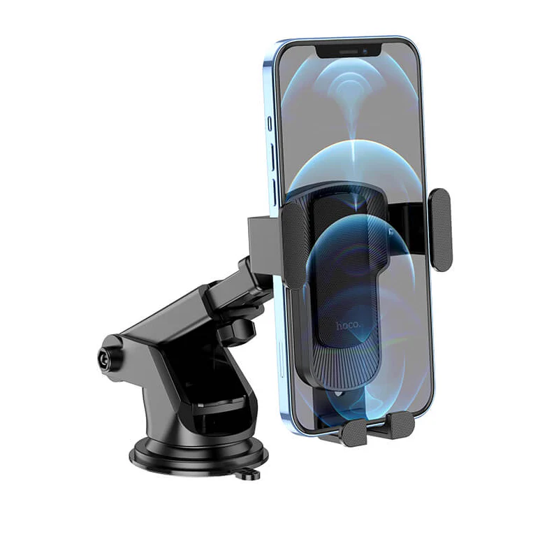 Hoco CA104 Car Phone Holder | Adjustable 60–85mm Clamp for 4.5–7 Inch Phones - Image 9