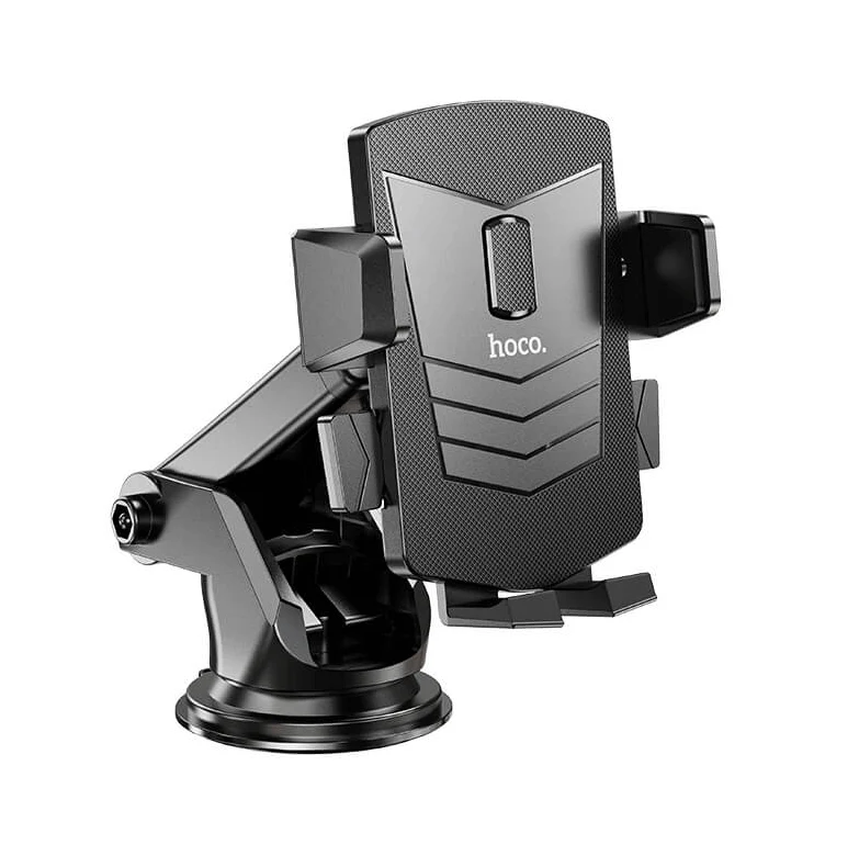 Hoco CA83 Car Phone Holder 4.5–7 Inch | Strong Clamp Dashboard & Windshield Mount