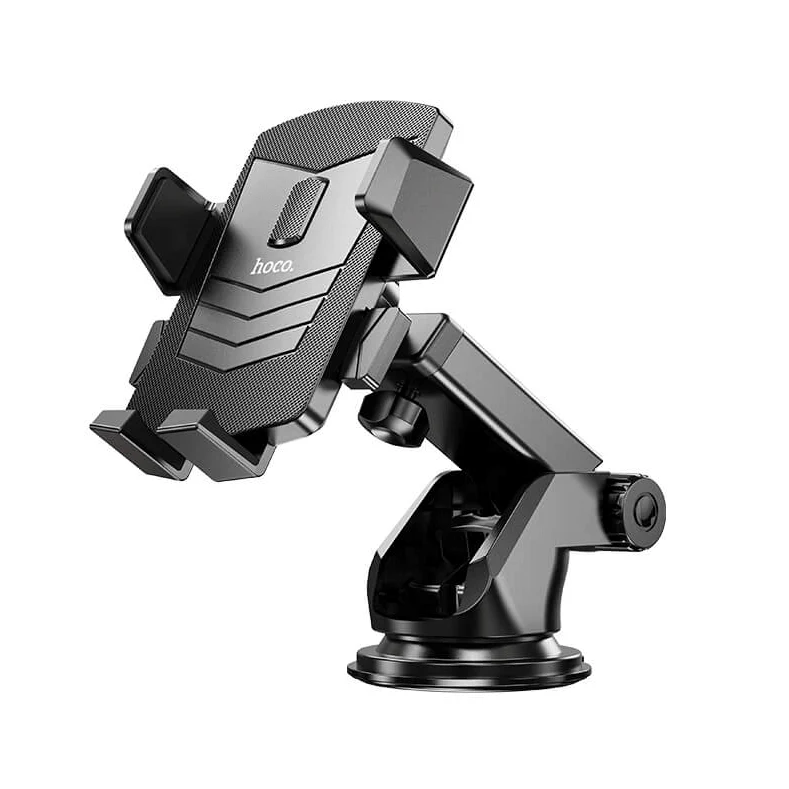 Hoco CA83 Car Phone Holder 4.5–7 Inch | Strong Clamp Dashboard & Windshield Mount - Image 7