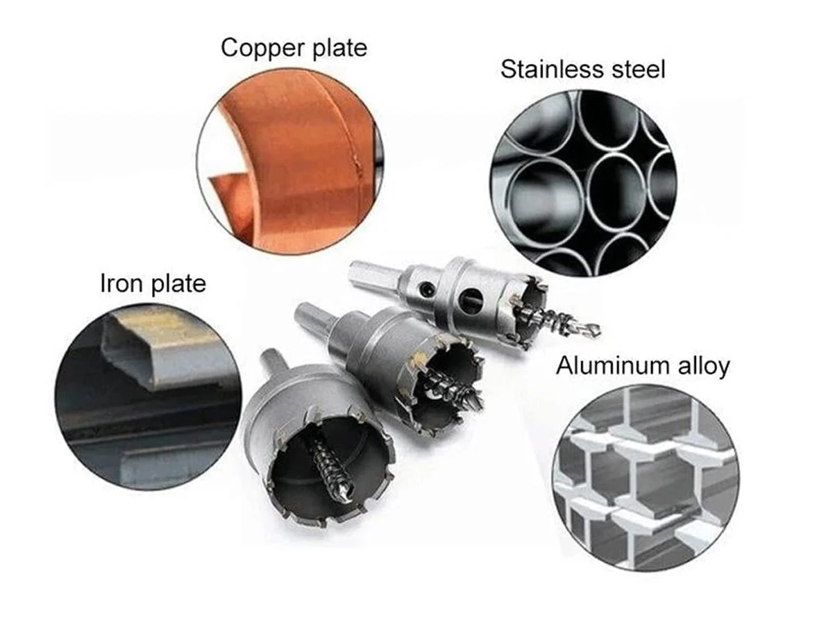 Hole Saw Cutter Carbide Drill Bits 12pcs - Image 5