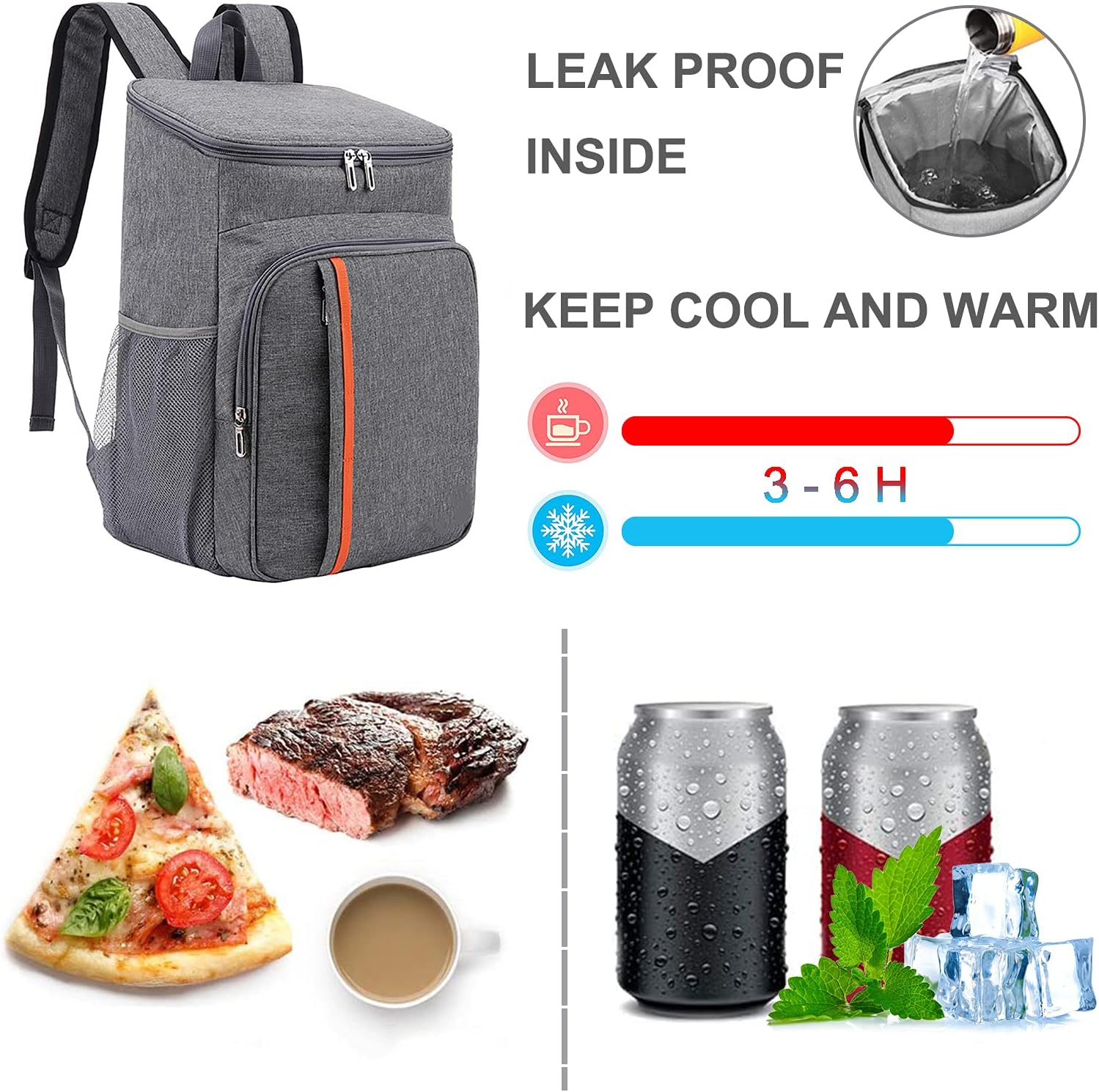 Insulated Lunch Bag Cooler - Image 8