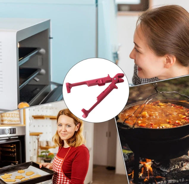 Hot Dish Gripper - Hot Bowl Tongs, Anti-Scald Plates Clip - Image 5