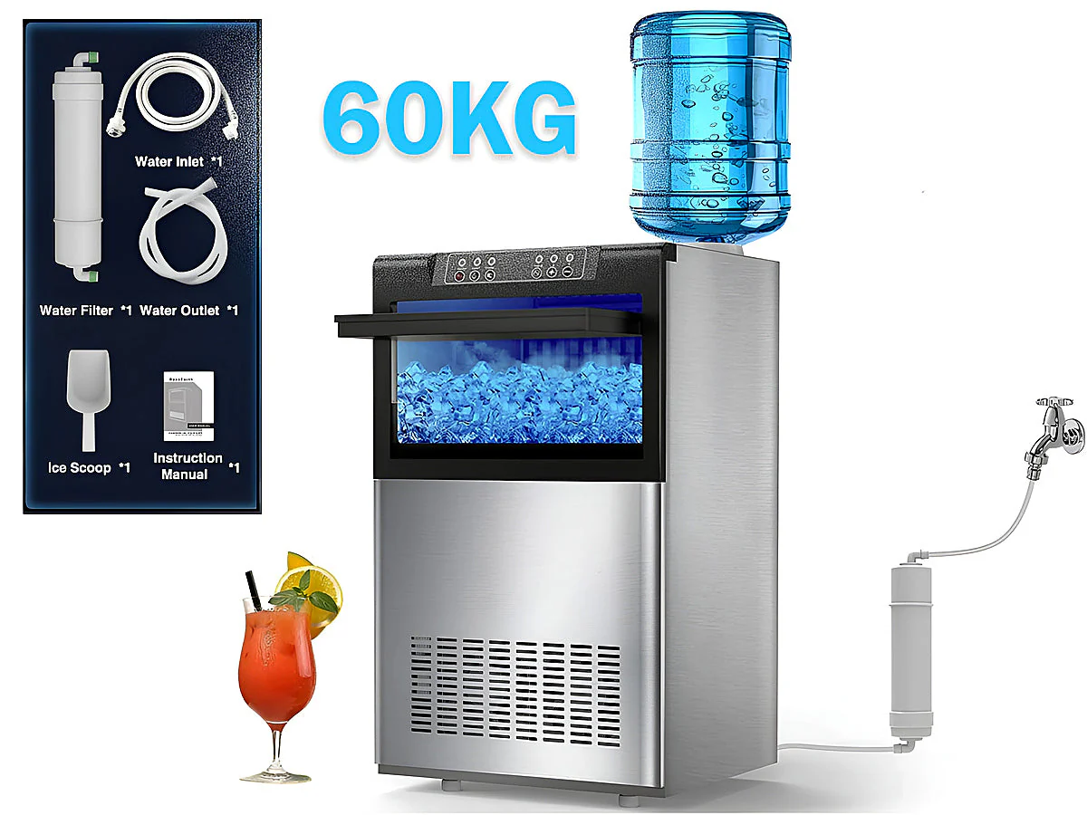 60kg Commercial Ice Cube Maker - Image 21