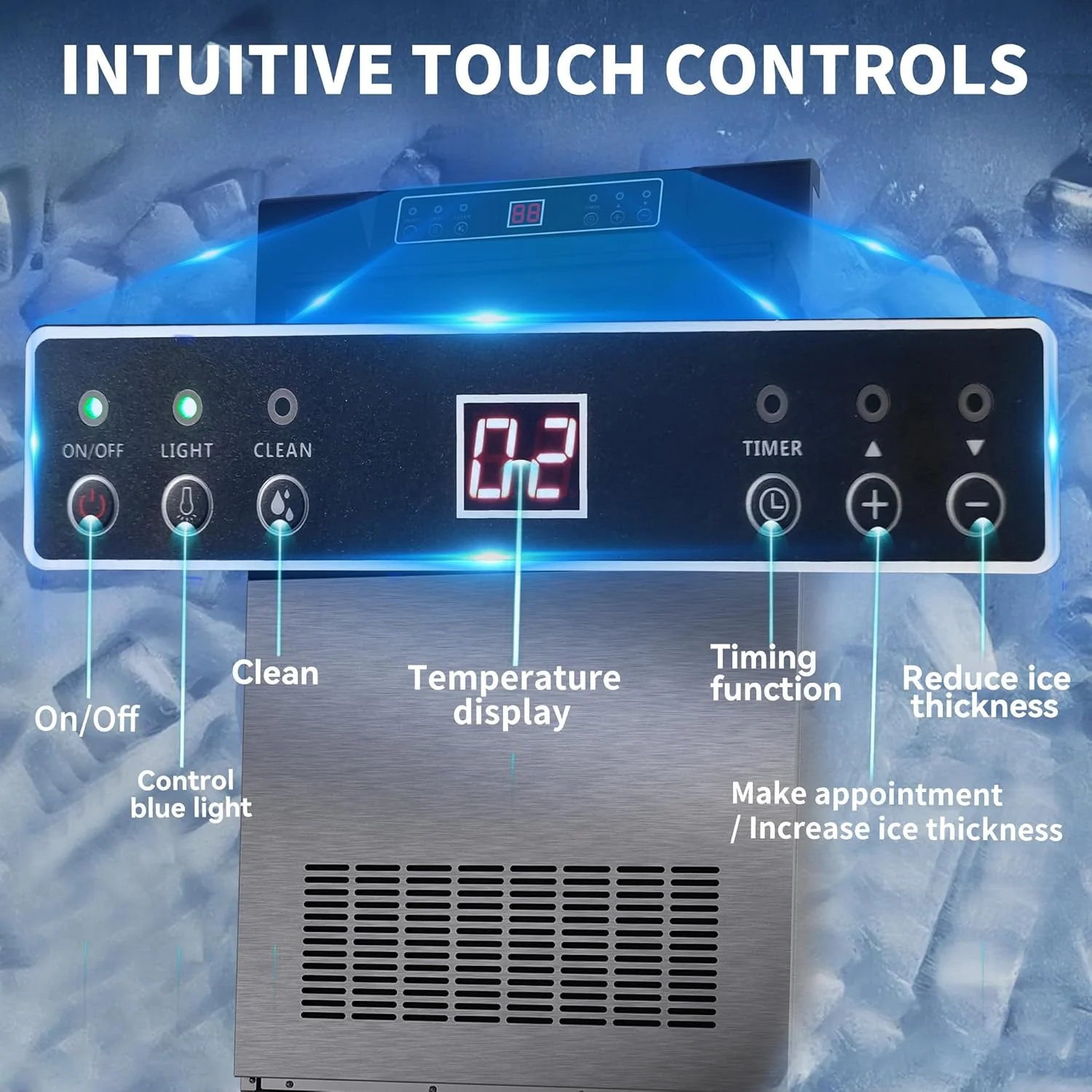 60kg Commercial Ice Cube Maker - Image 9