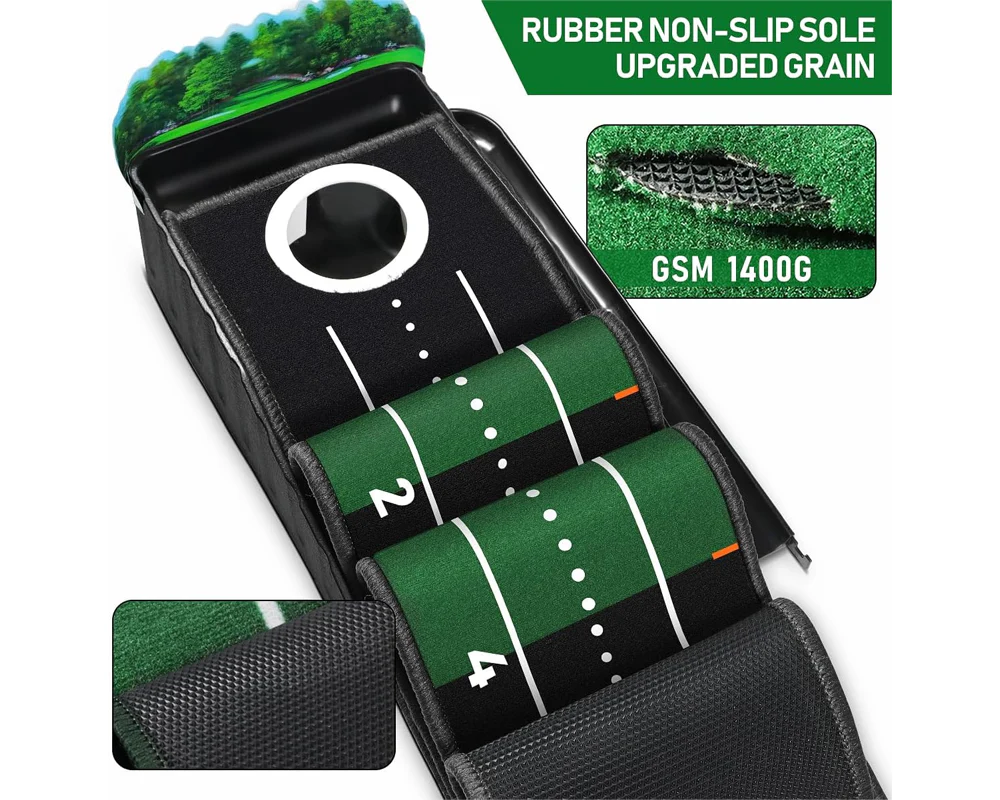 Indoor Outdoor Golf Practice Mat - Image 6
