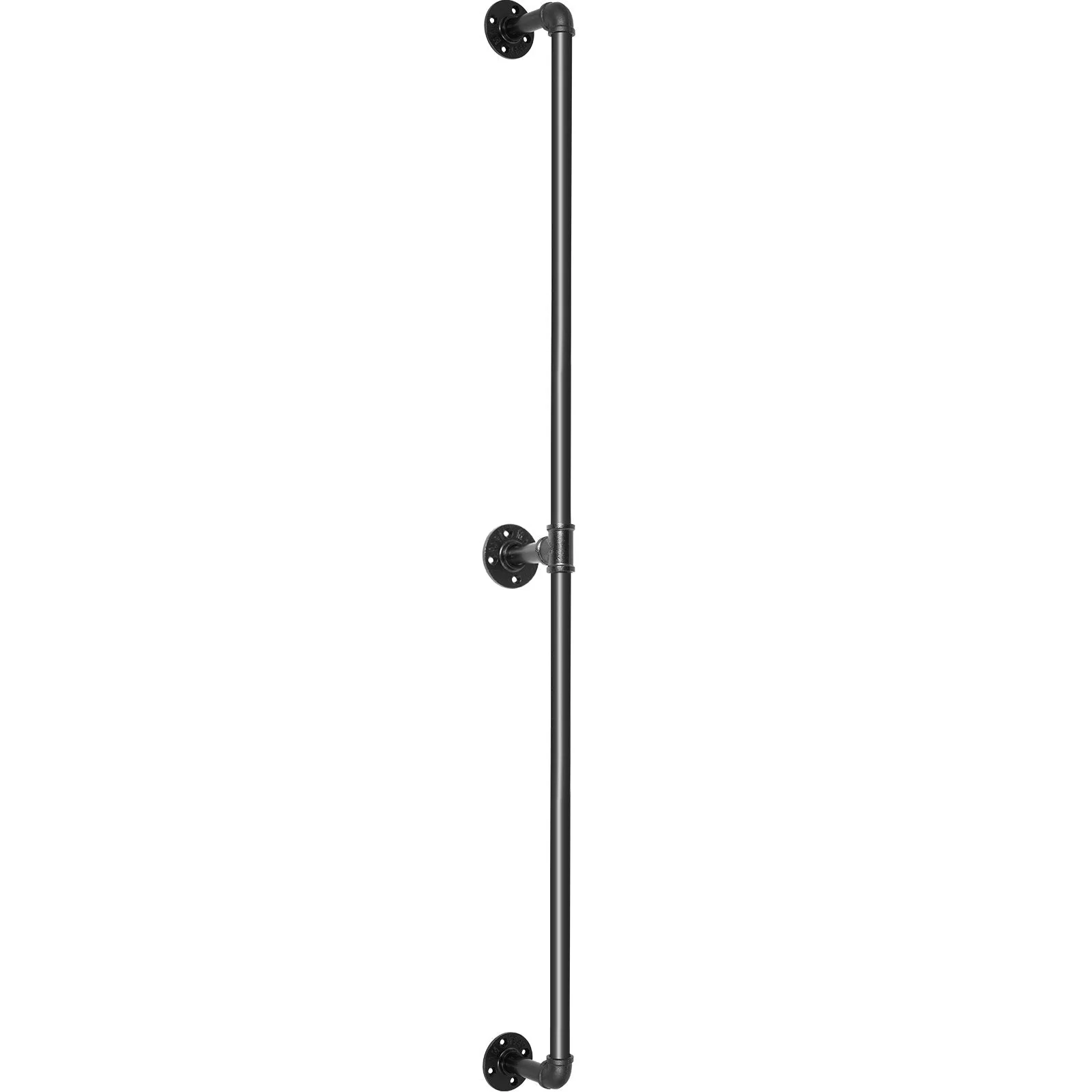Industrial Pipe Stair Handrail 210CM - Image 5