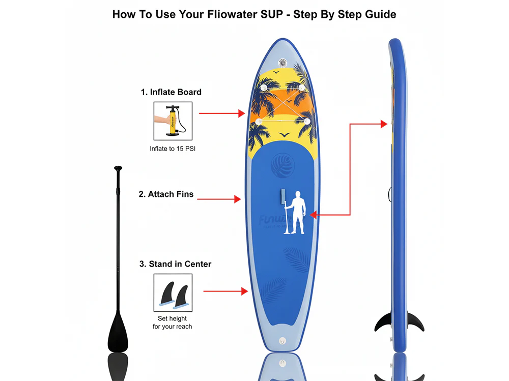 Inflatable Paddle Board SUP Board - Image 8